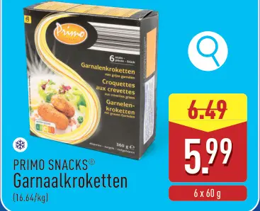 Aanbieding: Garnaalkroketten