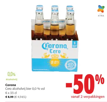 Aanbieding: Corona Cero alcoholvrij bier