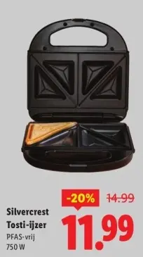 Aanbieding: Tosti-ijzer