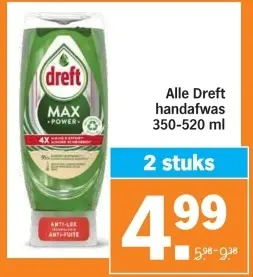 Aanbieding: Dreft handafwas
