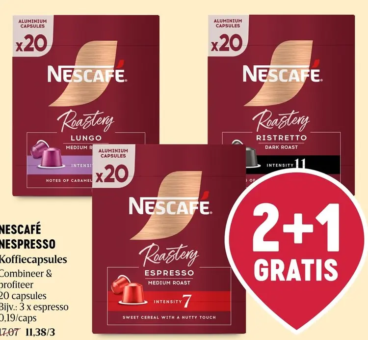 Promotie: Nespresso Koffiecapsules