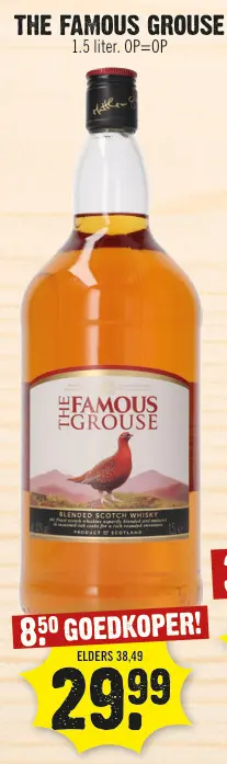 Aanbieding: The famous grouse