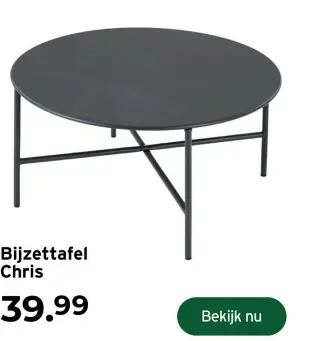 Aanbieding: Bijzettafel Chris
