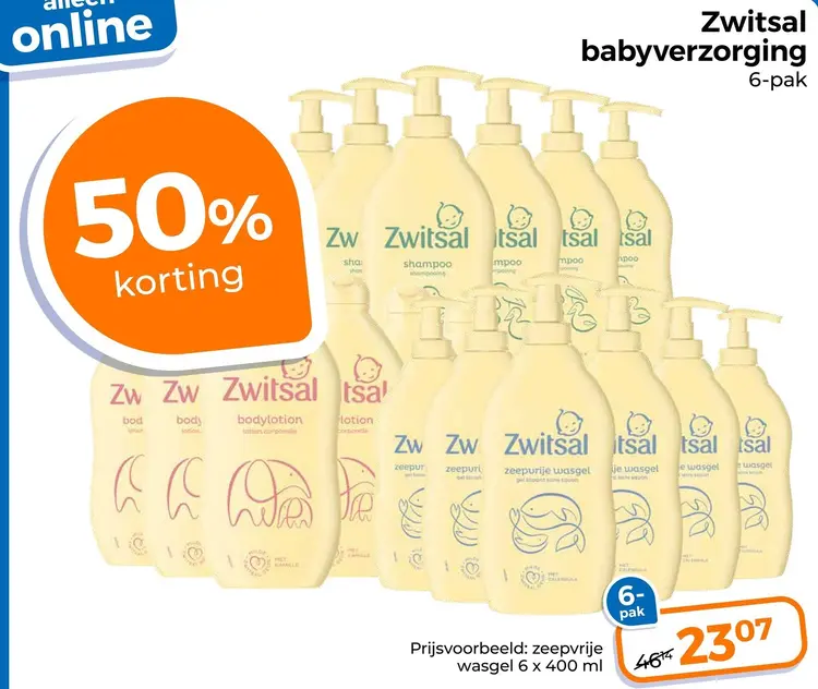 Aanbieding: Zwitsal babyverzorging