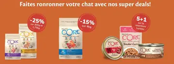 Offre: Wellness Core Cat Food