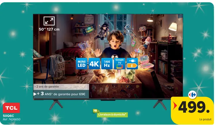 Offre: Téléviseur 50Q6C