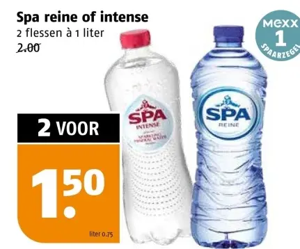Aanbieding: Spa reine of intense