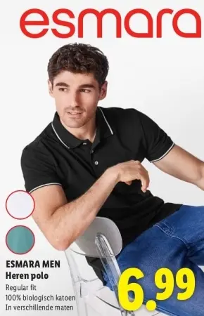 Aanbieding: Heren polo
