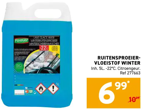 Promotie: Forever Ruitensproeiervloeistof winter