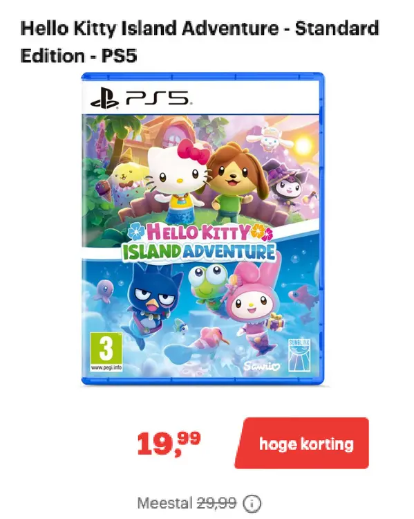 Promotie: Hello Kitty Island Adventure - Standard Editi