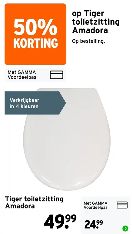 Aanbieding: Toiletzitting Amadora