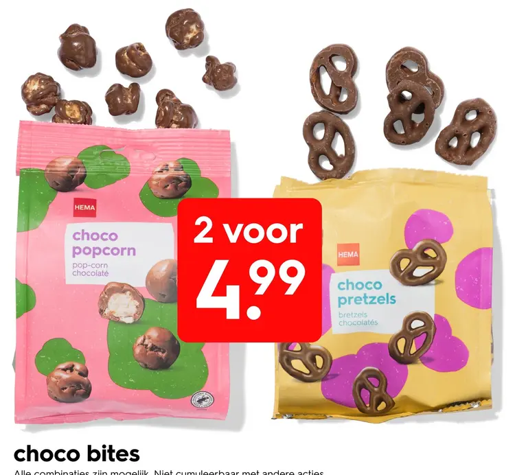 Promotie: choco bites