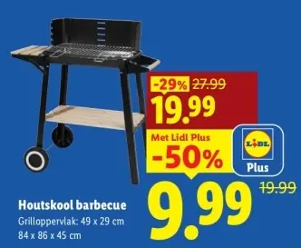 Aanbieding: Houtskool barbecue