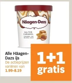 Aanbieding: Häagen-Dazs ijs