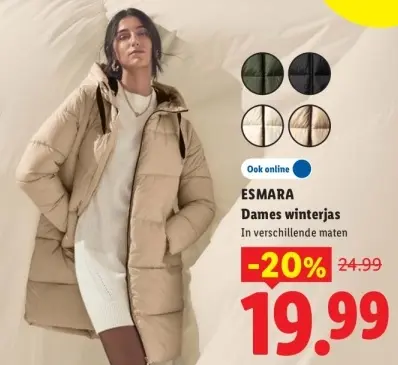 Aanbieding: ESMARA Dames winterjas