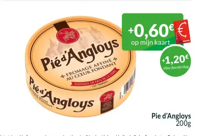 Promotie: Pie d'Angloys