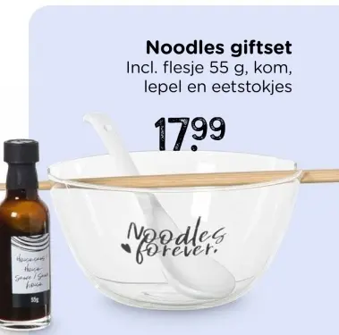 Aanbieding: Noodles giftset