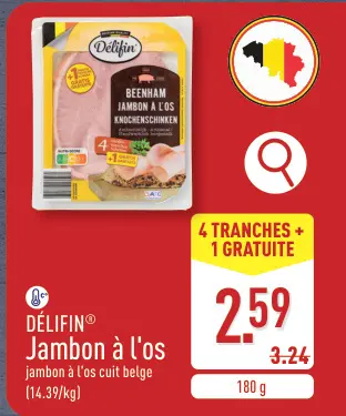 Offre: Jambon à l'os