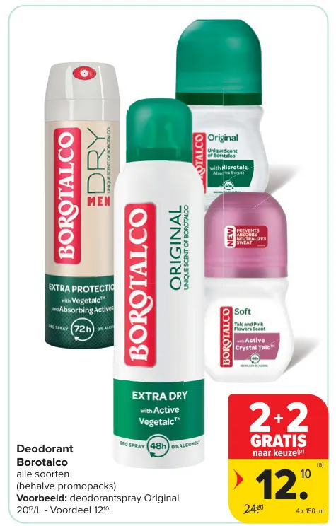 Promotie: Deodorant