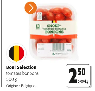 Offre: tomates bonbons