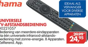 Aanbieding: Universele tv-afstandsbediening