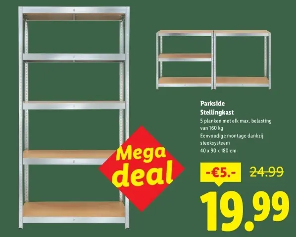 Aanbieding: Stellingkast