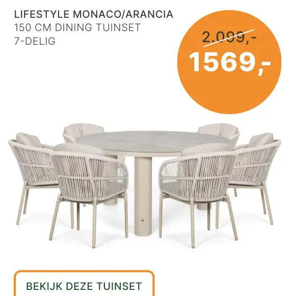 Aanbieding: Monaco/arancia