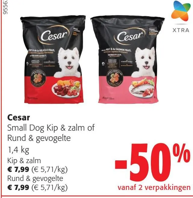 Aanbieding: Small Dog Kip & zalm of Rund & gevogelte