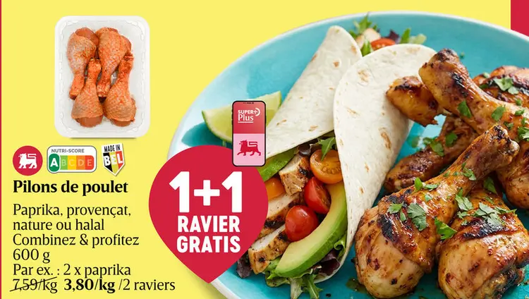 Offre: Pilons de poulet