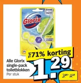 Aanbieding: Alle single-pack toiletblokken