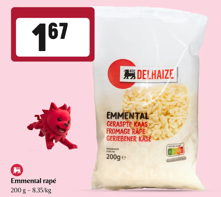 Offre: Emmental rapé
