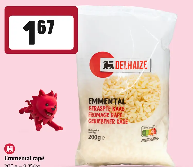 Offre: Emmental rapé