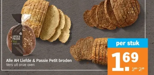 Aanbieding: AH Liefde & Passie Petit broden