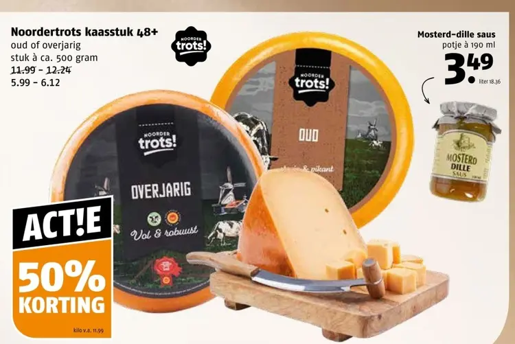 Aanbieding: Noordertrots kaasstuk 48+