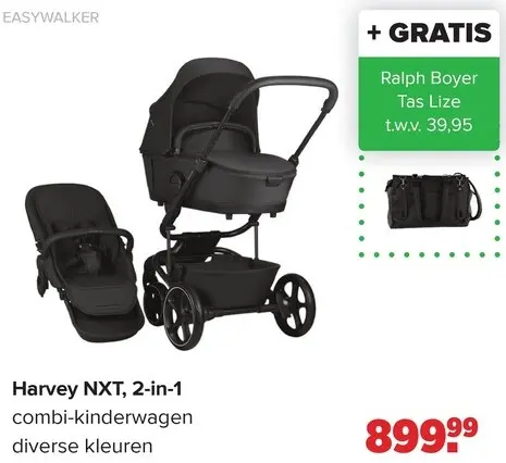 Promotie: Harvey NXT, 2-in-1 combi-kinderwagen