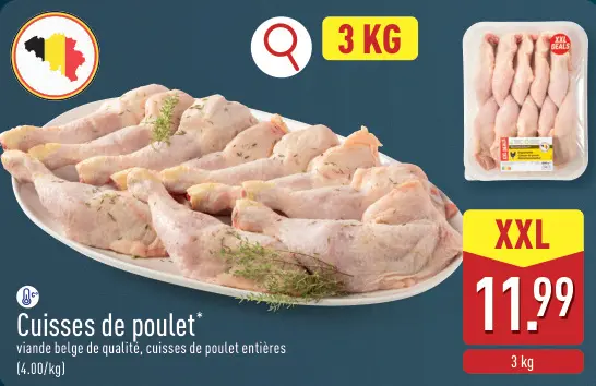 Offre: Cuisses de poulet