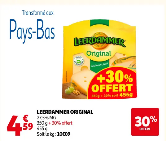 Promotie: Leerdammer original