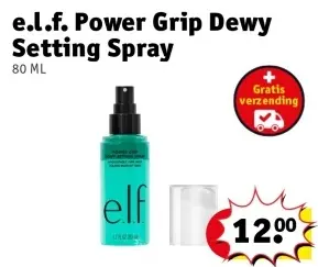 Aanbieding: e.l.f. Power Grip Dewy Setting Spray