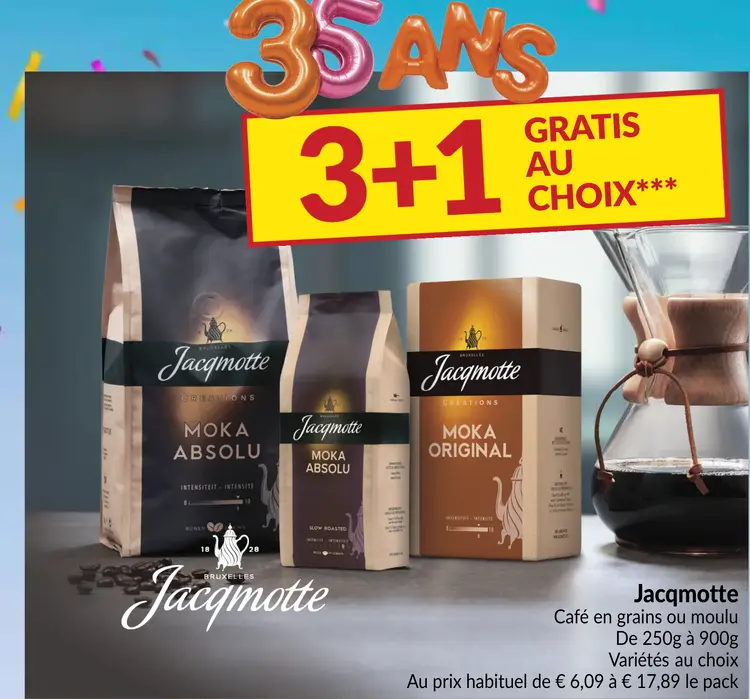 Offre: Café en grains ou moulu