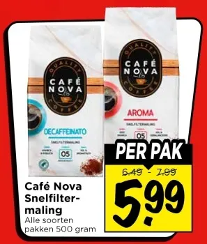 Aanbieding: Snelfiltermaling