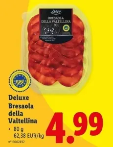 Offre: Bresaola della Valtellina PGI