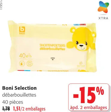 Offre: Débarbouillettes