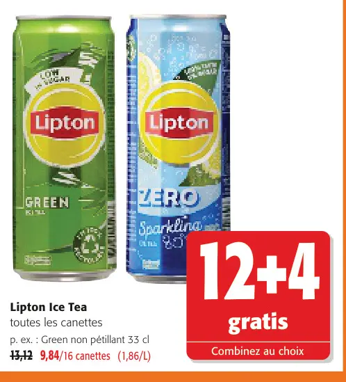 Offre: Lipton Ice Tea