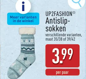 Aanbieding: Antislip-sokken