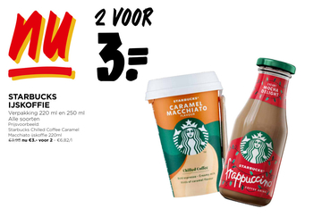 Aanbieding: STARBUCKS IJSKOFFIE