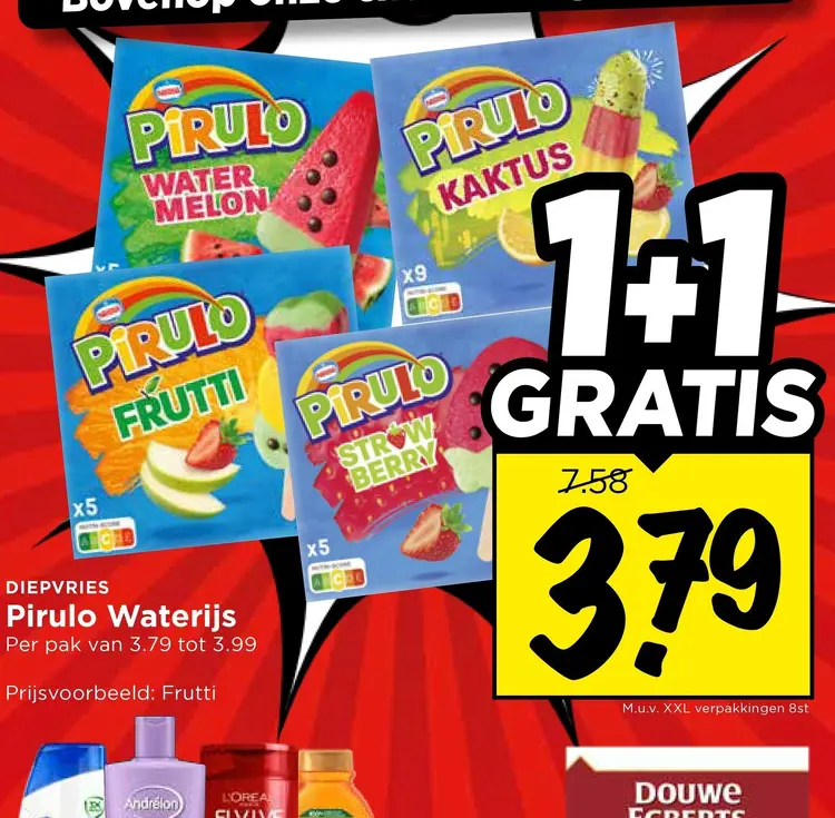 Aanbieding: Pirulo Waterijs