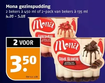 Aanbieding: Mona gezinspudding