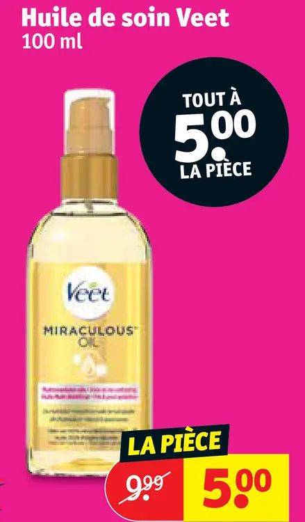 Offre: Huile de soin