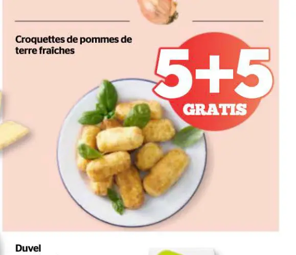 Offre: Croquettes de pommes de terre fraîches