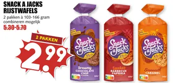 Aanbieding: Snack a jacks rijstwafels